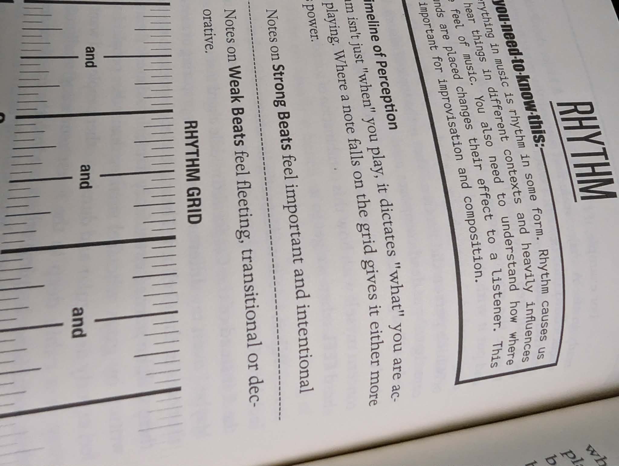 Rhythm theory and time signatures - music theory lessons
